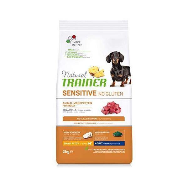 Natural Trainer Sensitive Adult Small & Toy con Anatra 2kg - Cane Adulto Natural Trainer Sensitive Adult Small & Toy con Anatra 2kg - Cane Adulto